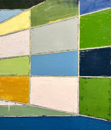 Original Minimalism Abstract Paintings by Larry Graeber