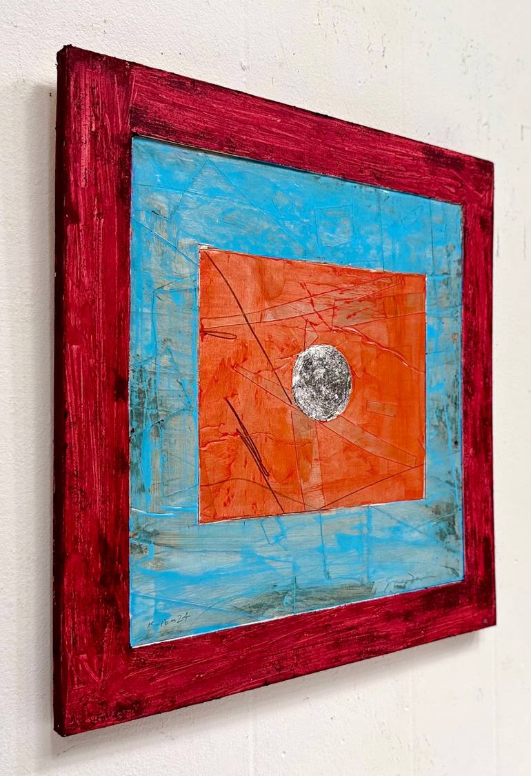 Original Conceptual Abstract Painting by Larry Graeber