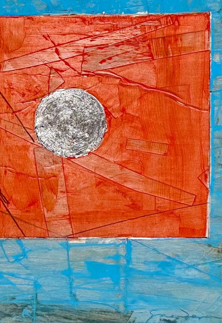 Original Conceptual Abstract Painting by Larry Graeber