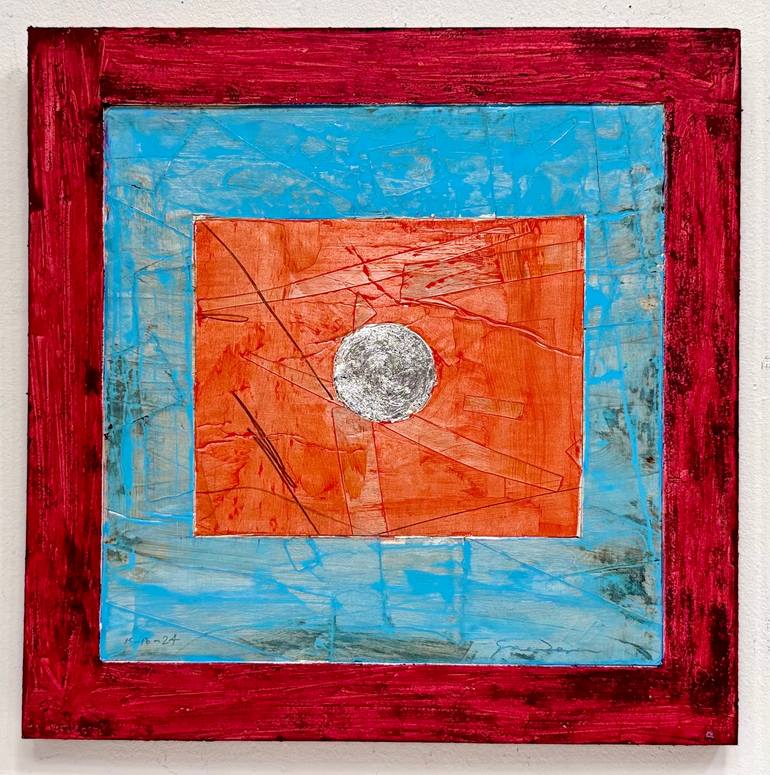 Original Conceptual Abstract Painting by Larry Graeber