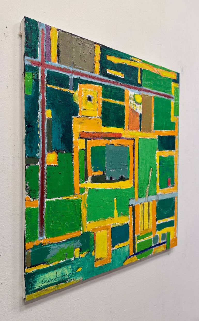 Original Contemporary Abstract Painting by Larry Graeber