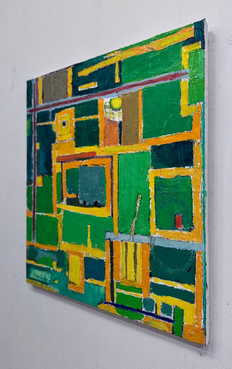 Original Contemporary Abstract Painting by Larry Graeber