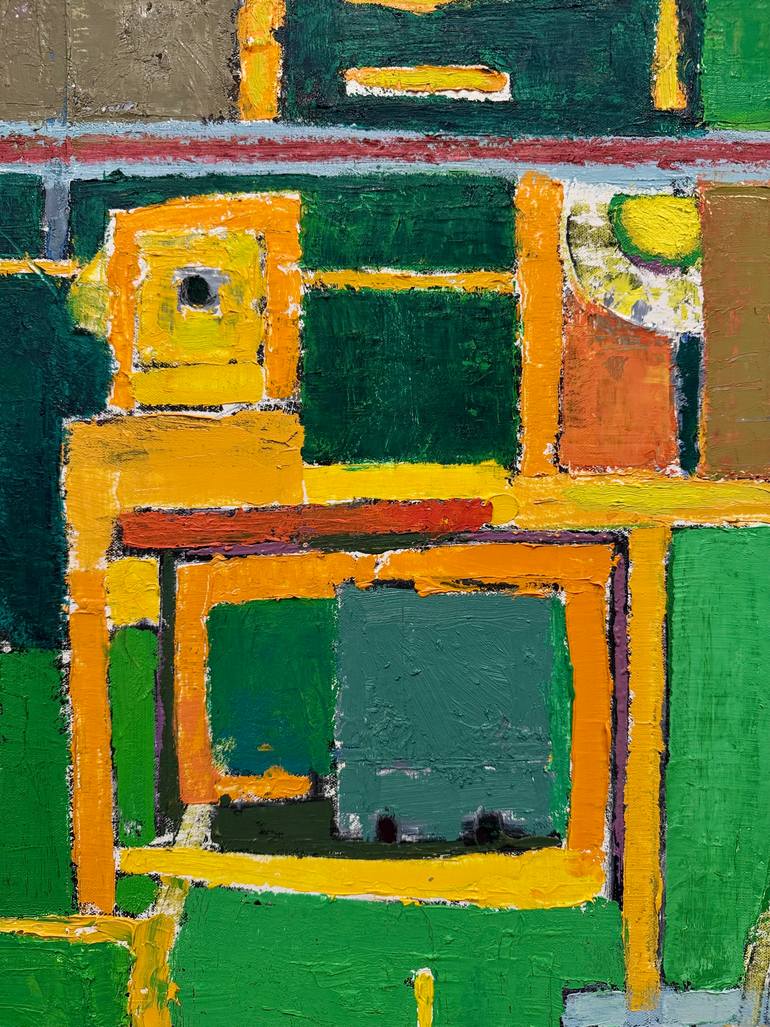 Original Contemporary Abstract Painting by Larry Graeber