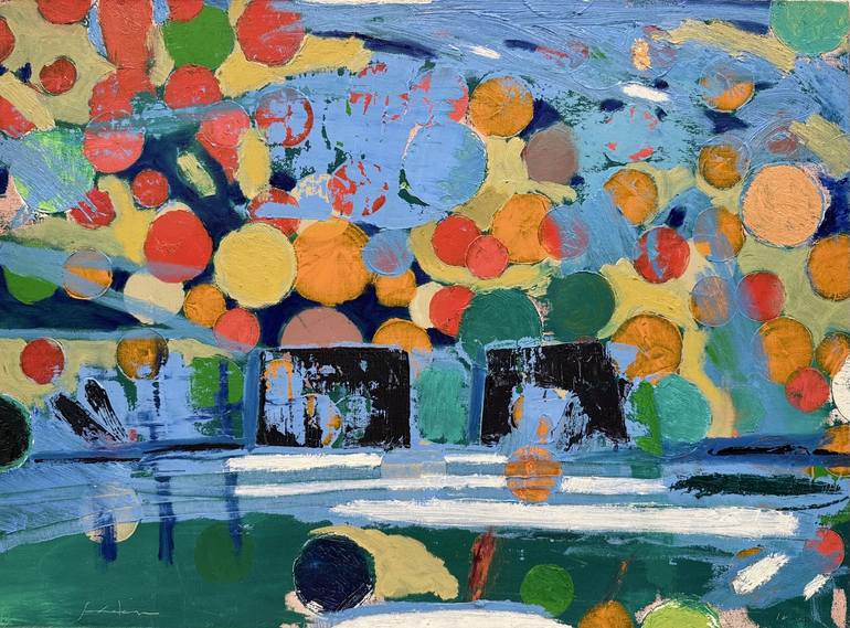 Print of Contemporary Abstract Paintings by Larry Graeber