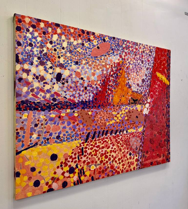 Original Contemporary Abstract Painting by Larry Graeber