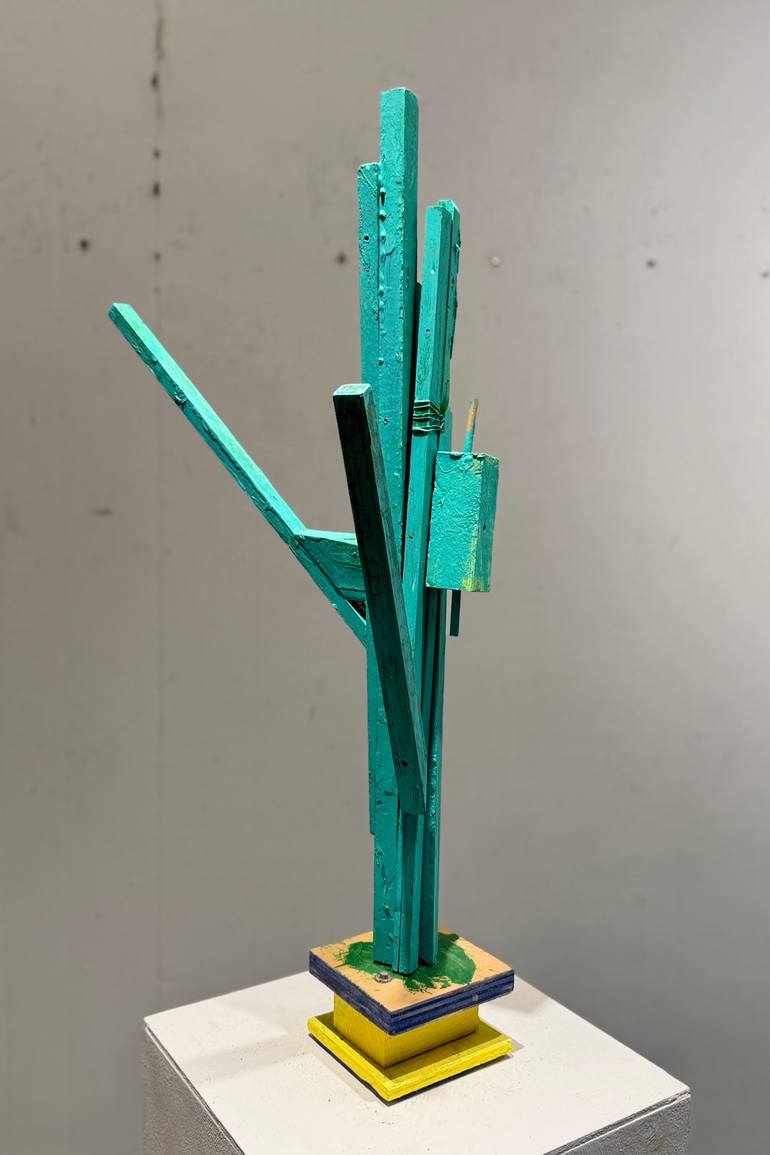 Original Contemporary Abstract Sculpture by Larry Graeber