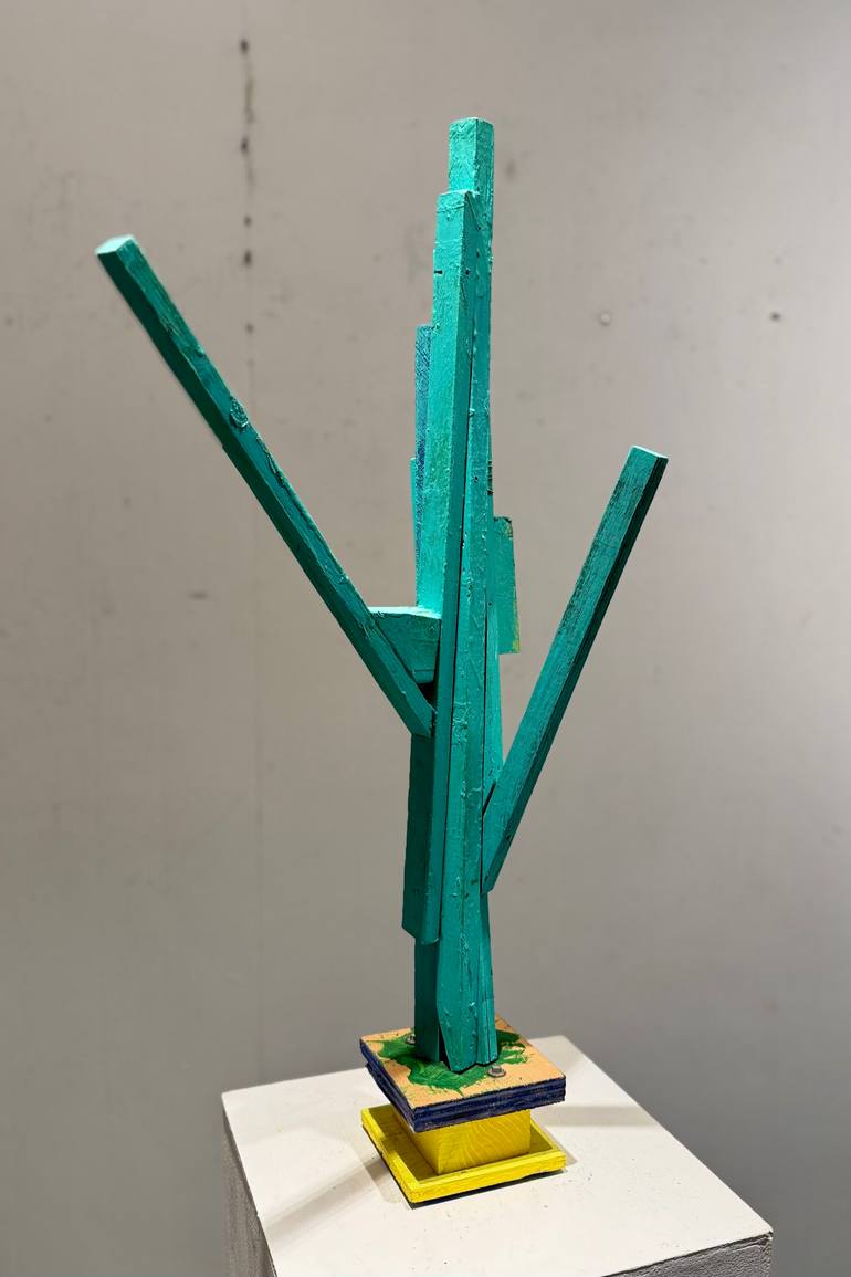 Original Contemporary Abstract Sculpture by Larry Graeber