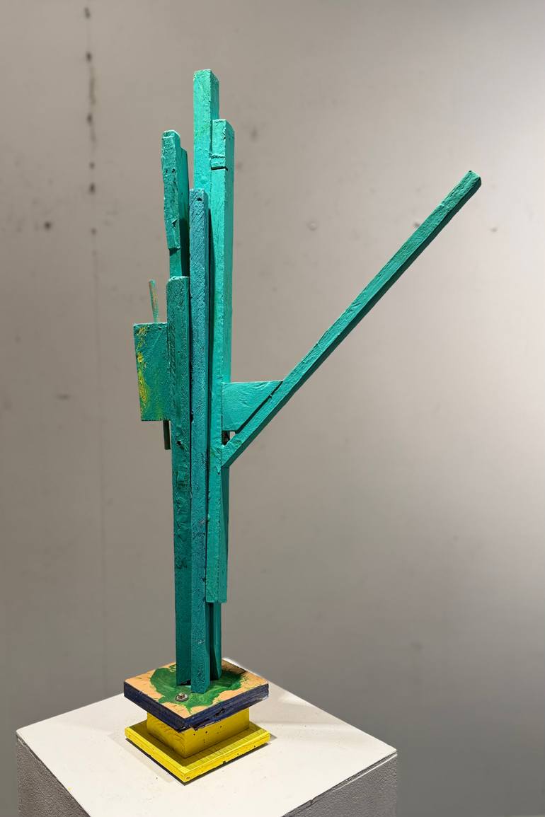 Original Contemporary Abstract Sculpture by Larry Graeber