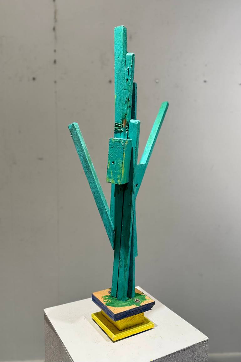 Original Contemporary Abstract Sculpture by Larry Graeber
