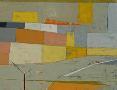 Original Abstract Architecture Paintings by Larry Graeber