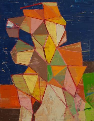 Original Abstract Geometric Paintings by Larry Graeber