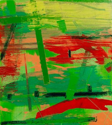 Original Fine Art Abstract Paintings by Larry Graeber