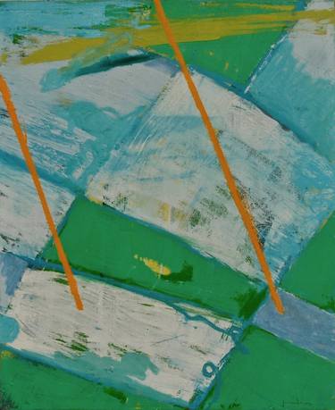 Original Abstract Aerial Paintings by Larry Graeber