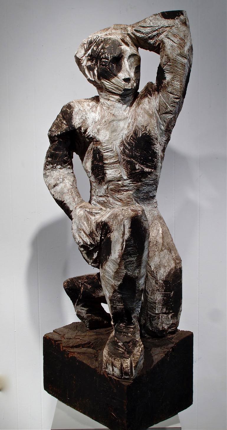 Original Figurative Body Sculpture by Larry Graeber