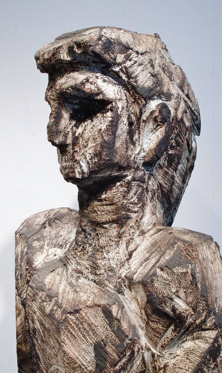 Original Expressionism Women Sculpture by Larry Graeber