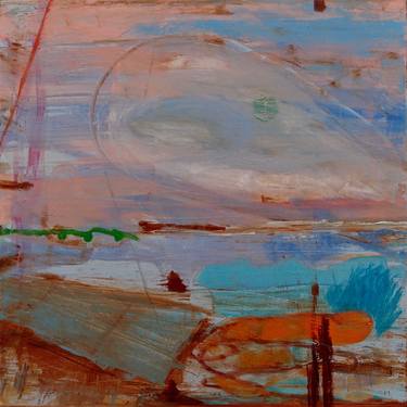 Original Abstract Expressionism Beach Paintings by Larry Graeber
