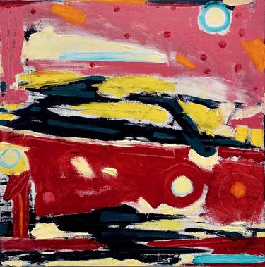 Print of Abstract Car Paintings by Larry Graeber