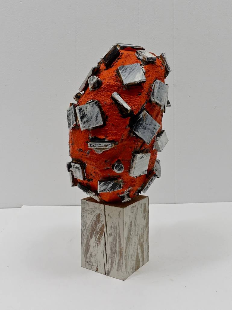 Original Abstract Sculpture by Larry Graeber