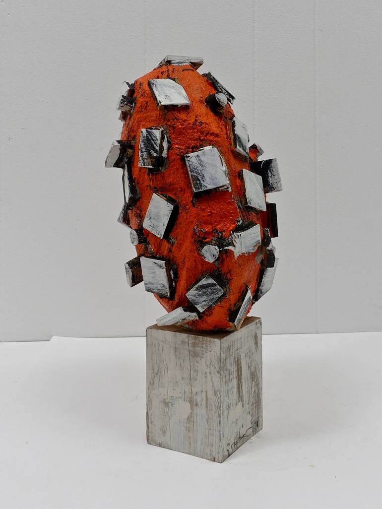 Original Fine Art Abstract Sculpture by Larry Graeber