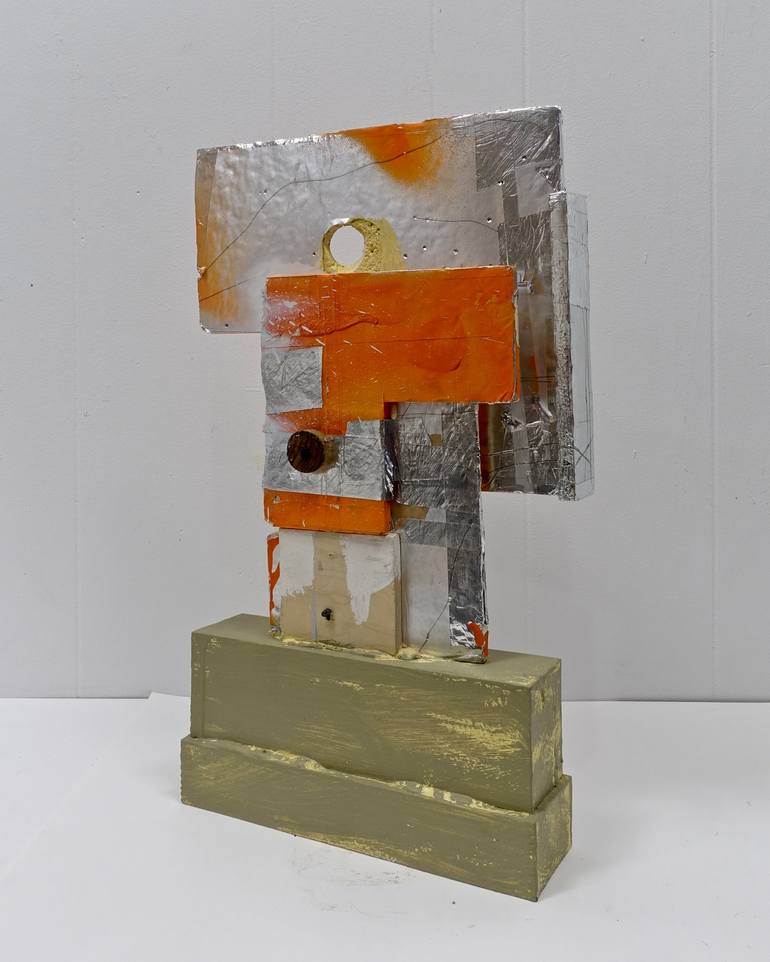 Original Abstract Sculpture by Larry Graeber