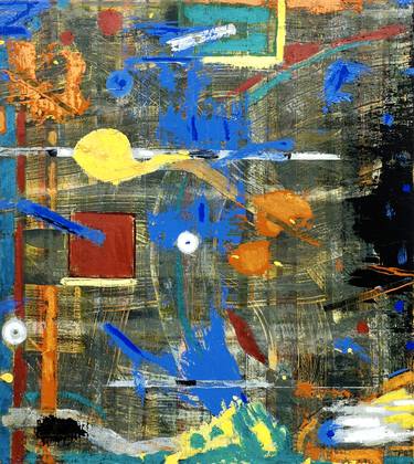Print of Modern Abstract Paintings by Larry Graeber