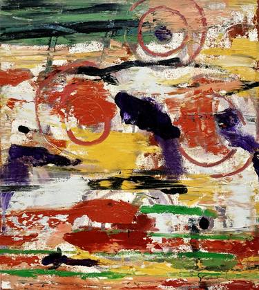 Original Abstract Paintings by Larry Graeber