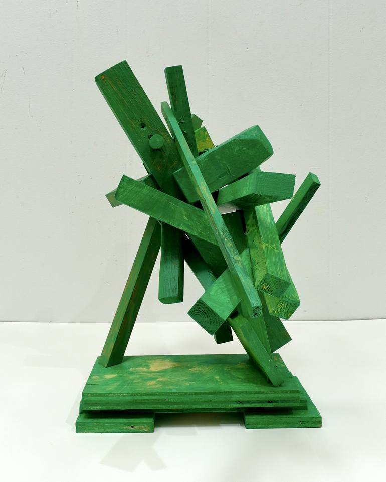 Print of Modern Abstract Sculpture by Larry Graeber