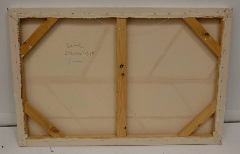 Original Abstract Landscape Painting by Larry Graeber