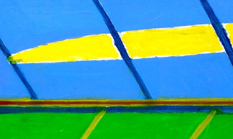 Original Abstract Landscape Painting by Larry Graeber