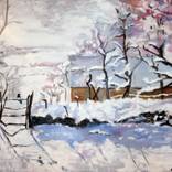 Snowy Lane by Alexander Wheelock-Lines