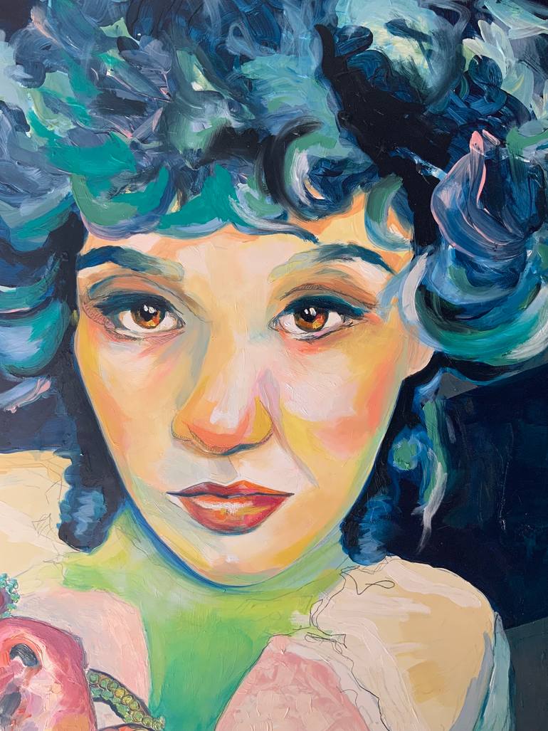 Original Contemporary Women Painting by Karen Ann Jones