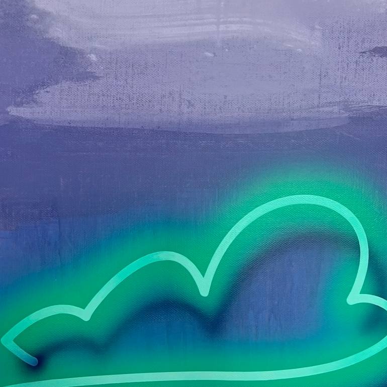 Original Abstract Expressionism Abstract Painting by Mike Edwards