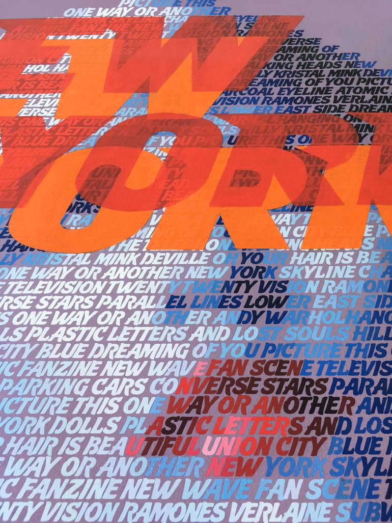 Original Modernism Pop Culture/Celebrity Painting by Mike Edwards