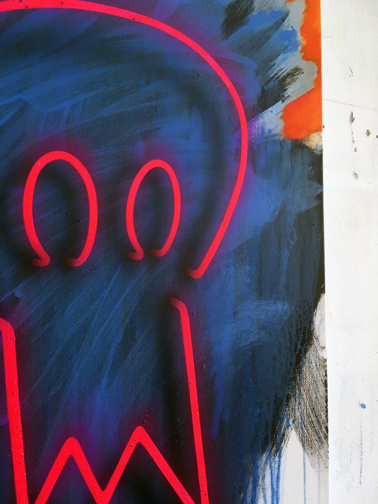 Original Expressionism Abstract Painting by Mike Edwards