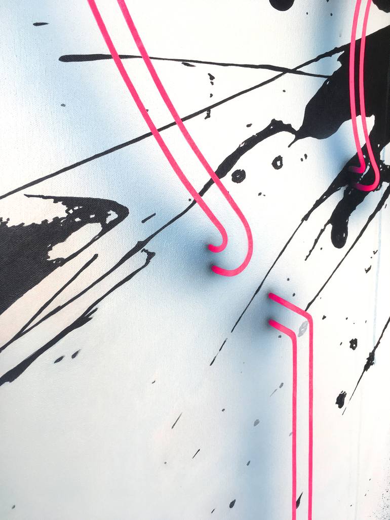 Original Abstract Expressionism Abstract Painting by Mike Edwards