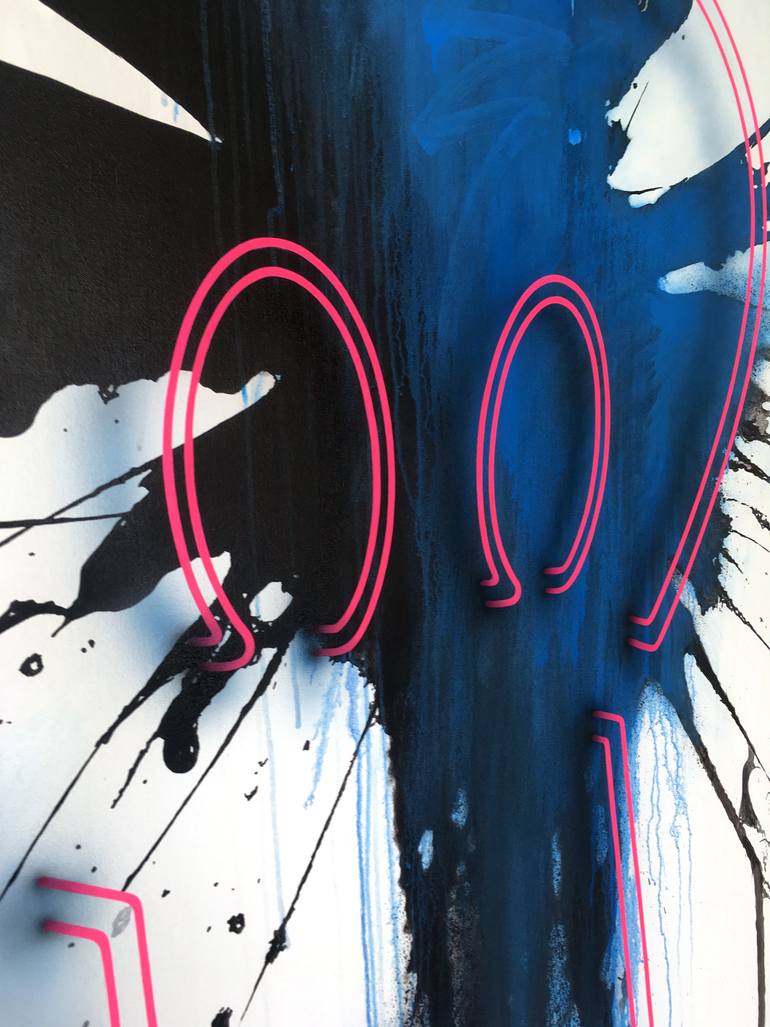 Original Abstract Expressionism Abstract Painting by Mike Edwards