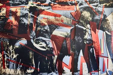 Original Contemporary Animal Collage by François Pomepui   KUTER