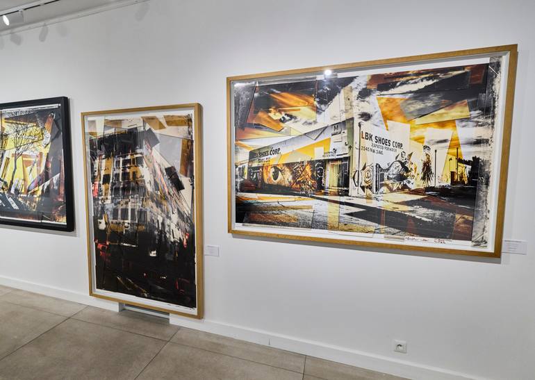 Original Contemporary Architecture Collage by François Pomepui   Kuter