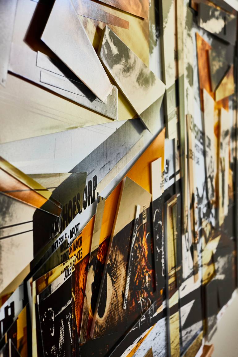 Original Contemporary Architecture Collage by François Pomepui   Kuter