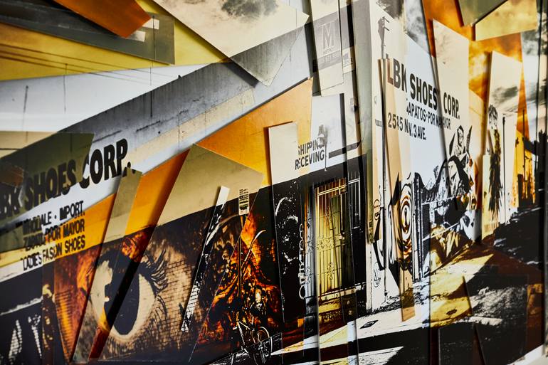Original Contemporary Architecture Collage by François Pomepui   Kuter