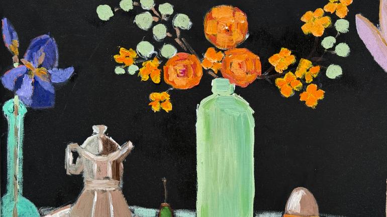 Original Contemporary Home Painting by Carine G