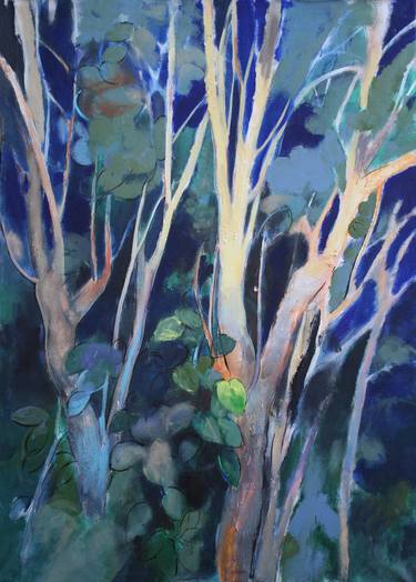 Original Fauvism Landscape Painting by Artem Andreichuk