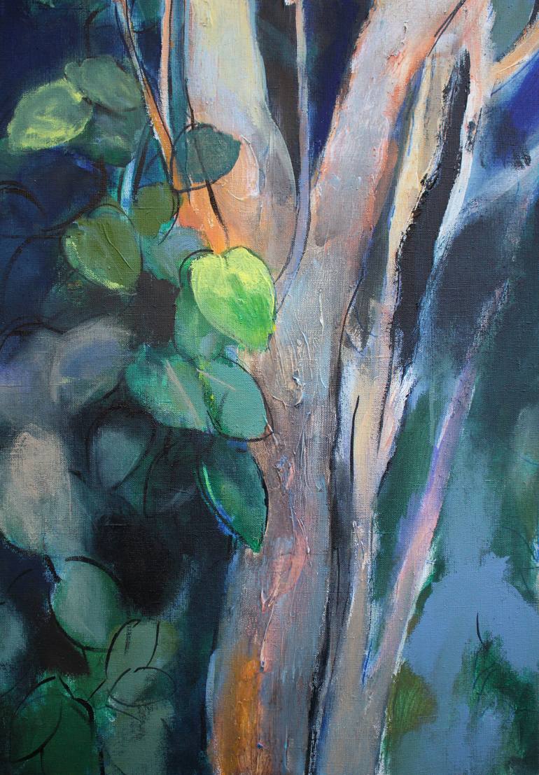 Original Expressionism Landscape Painting by Artem Andreichuk