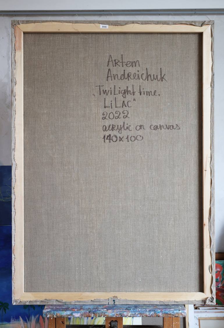 Original Expressionism Landscape Painting by Artem Andreichuk