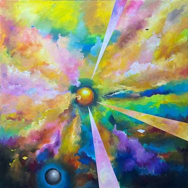 Original Algorithmic Abstract Paintings by Ilya Yudanov