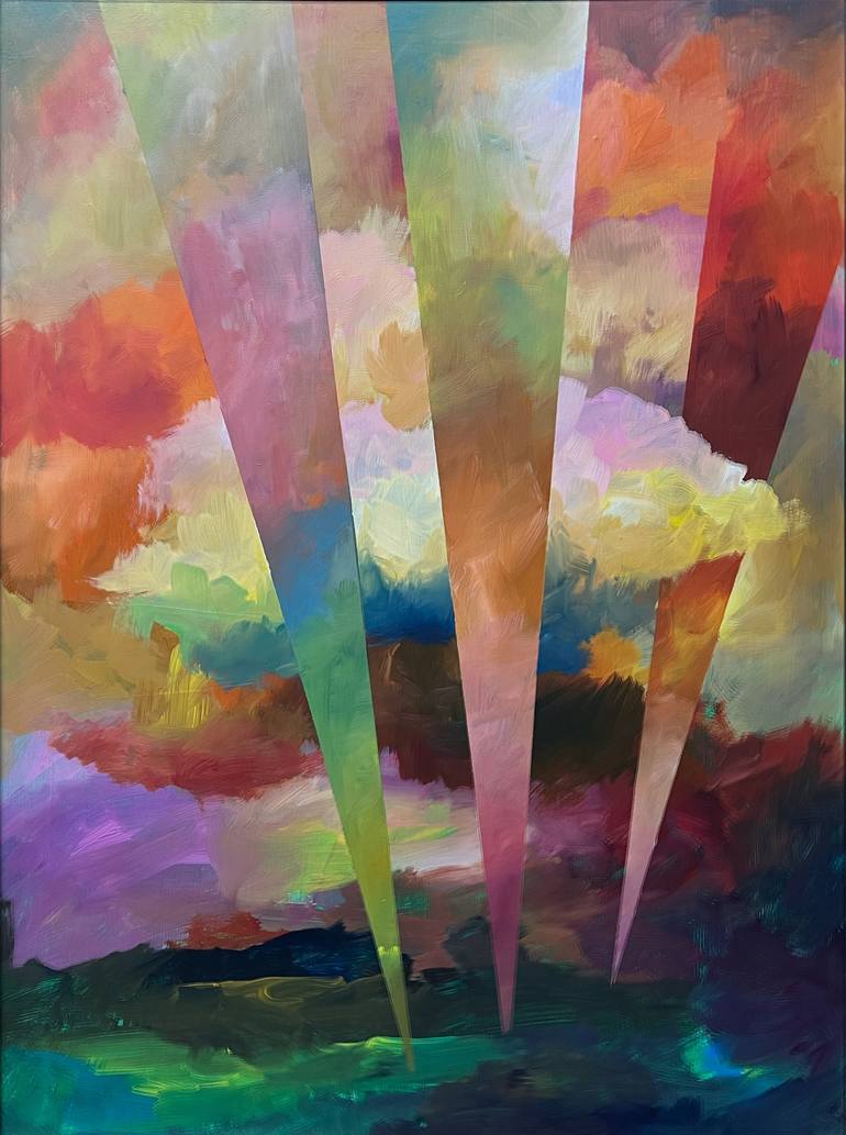 Original Abstract Expressionism Abstract Paintings by Ilya Yudanov