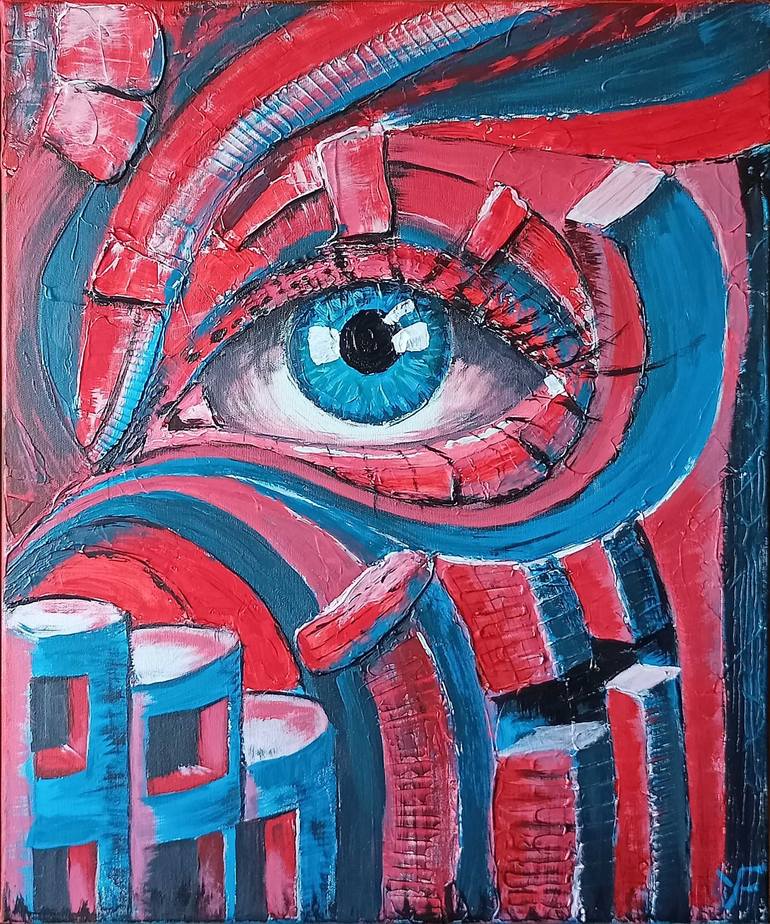 Original Abstract Paintings by Yuri Faktorovich