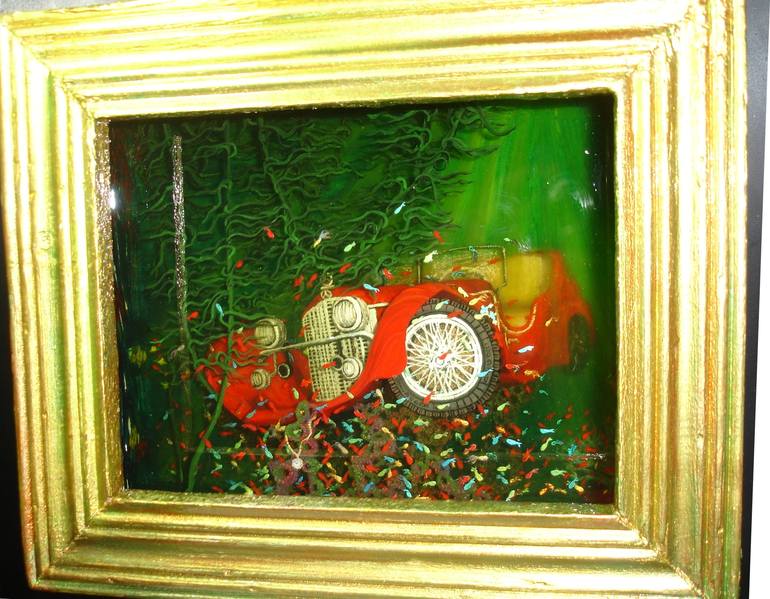 Original Realism Automobile Sculpture by Olesya Novik