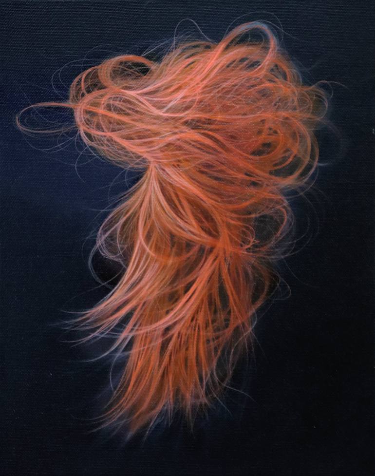 Original Photorealism Abstract Paintings by Roos Van Der Vliet