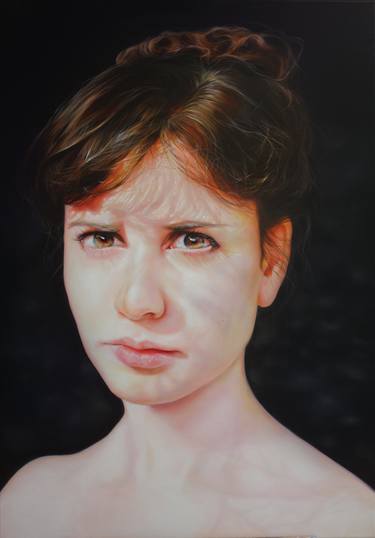 Print of Realism People Paintings by Roos van der Vliet